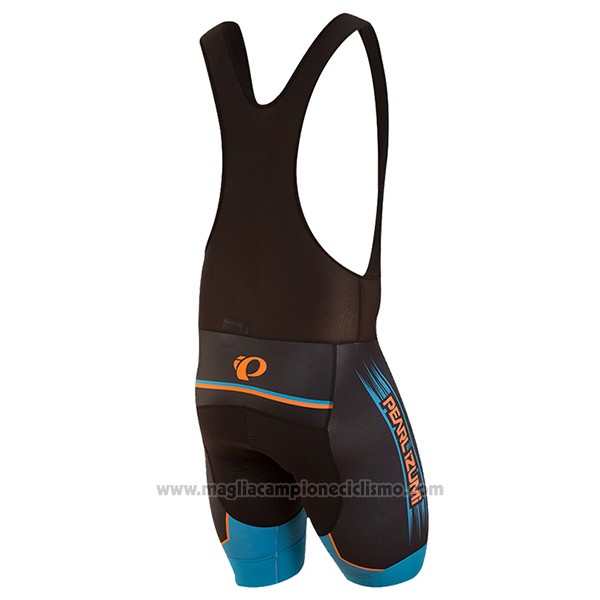 2017 Abbigliamento Ciclismo Pearl Izumi Blu e Nero Manica Corta e Salopette